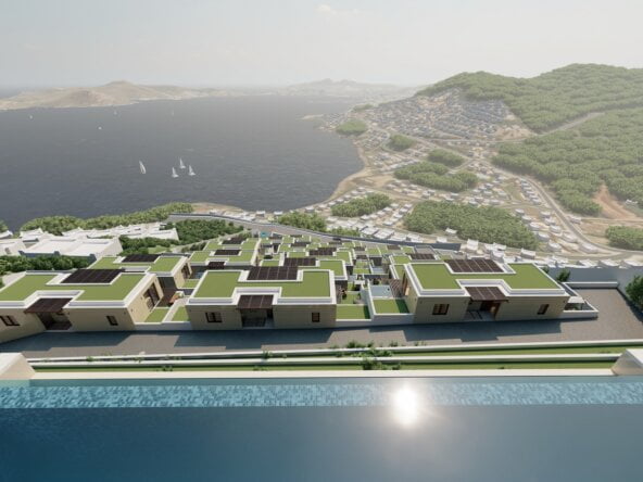 Yalıkavak'ta deniz manzaralı yeni lüks villalar