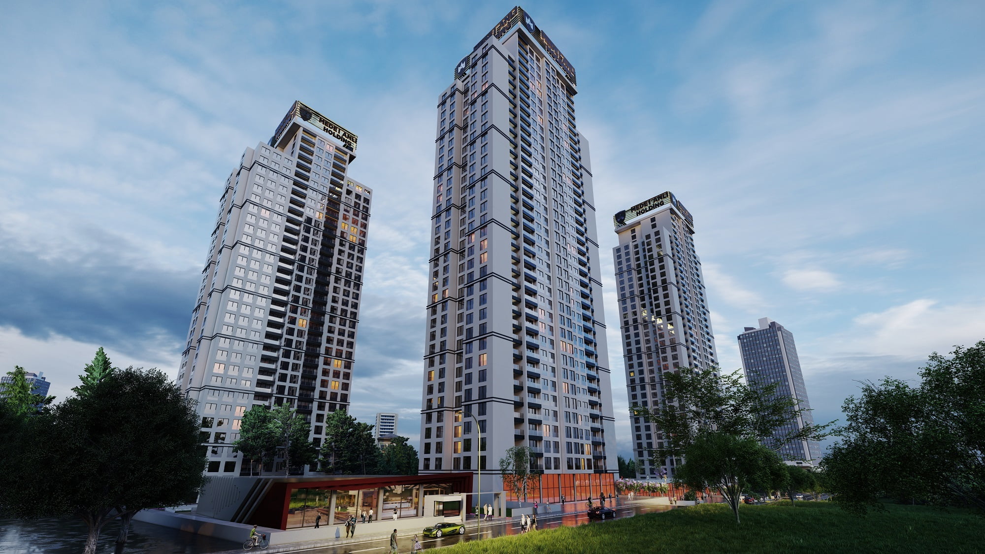Nature view Istanbul luxury apartments