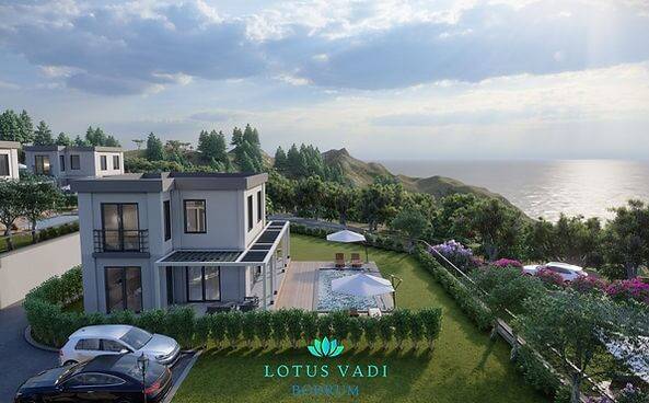 Off-plan sea view luxury Bodrum villas