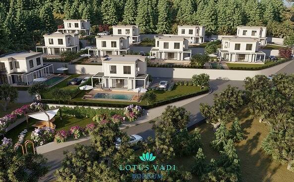 Off-plan sea view luxury Bodrum villas