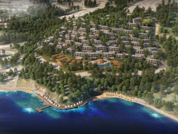 Bodrum seafront luxury villas for sale