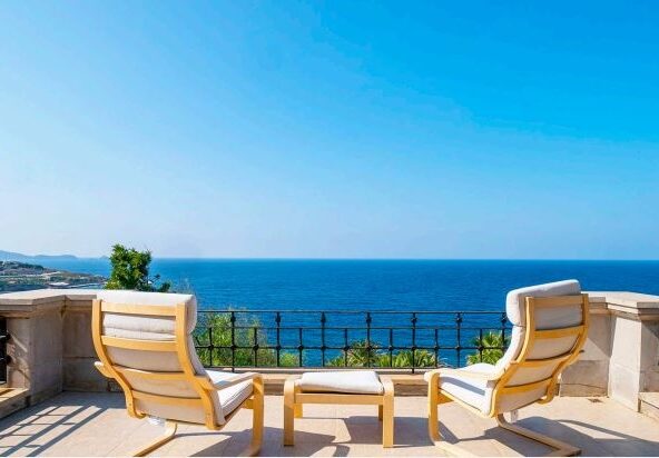 Bodrum seafront luxury villa