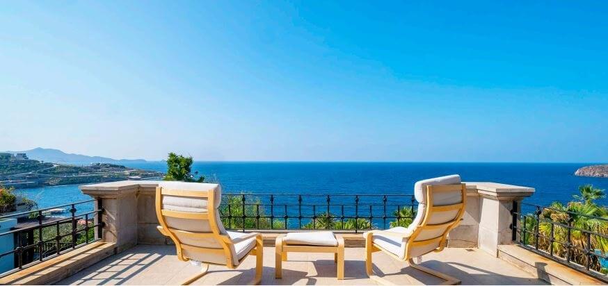 Bodrum seafront luxury villa