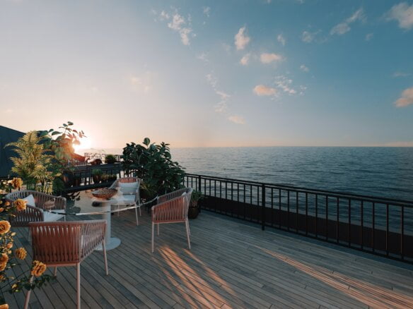 Istanbul luxury sea view apartments