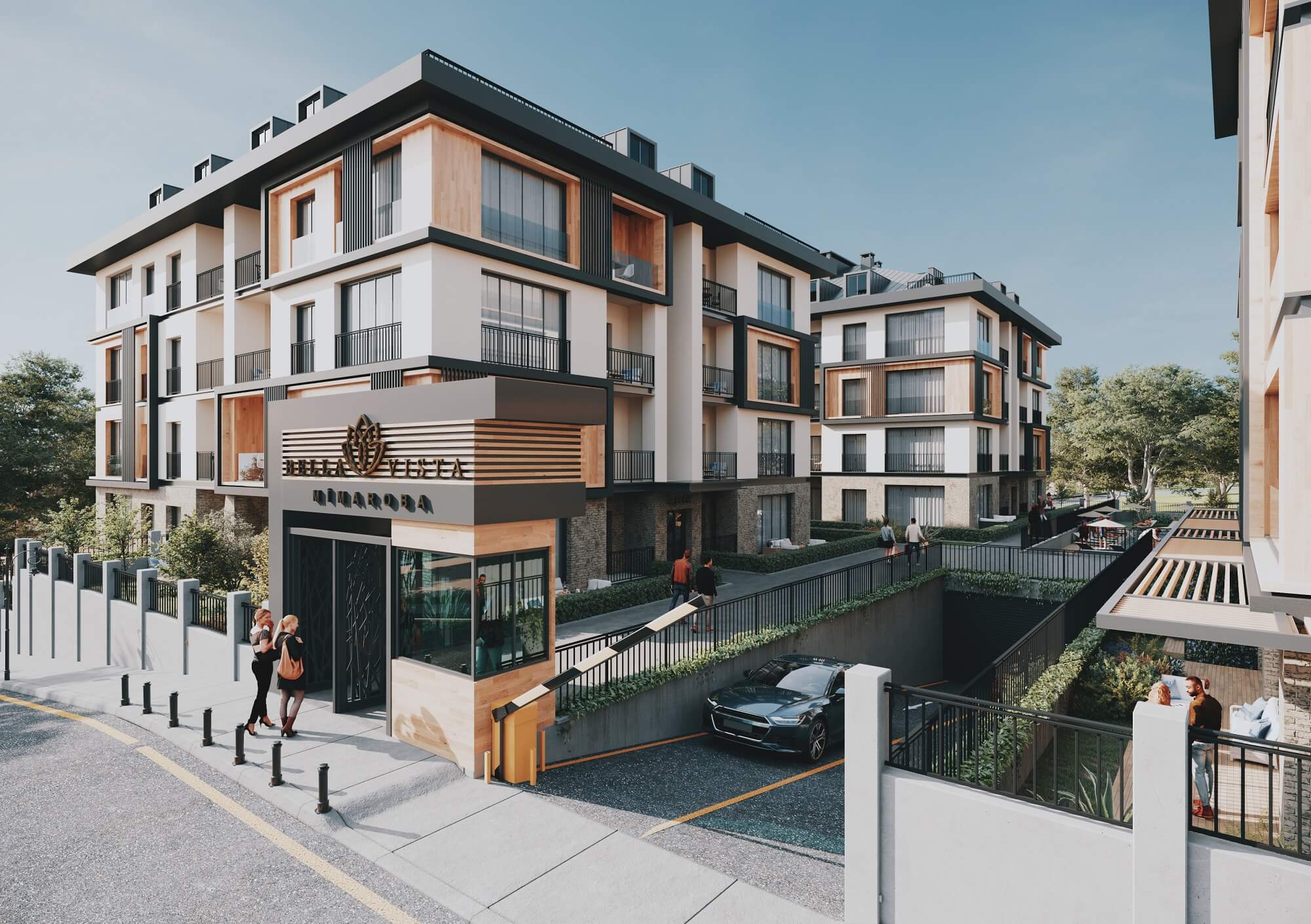 Istanbul luxury sea view apartments