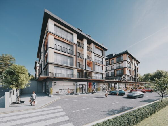 Istanbul luxury sea view penthouses