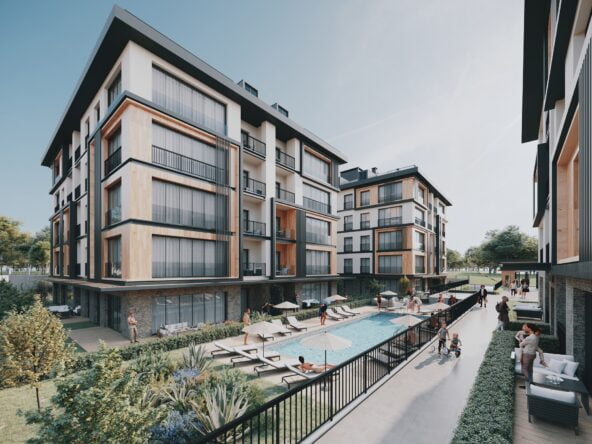 Istanbul luxury sea view penthouses