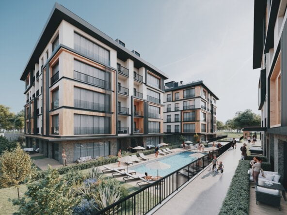 Istanbul luxury sea view apartments