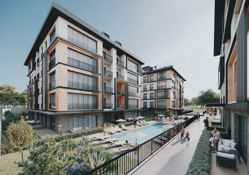Istanbul luxury sea view apartments