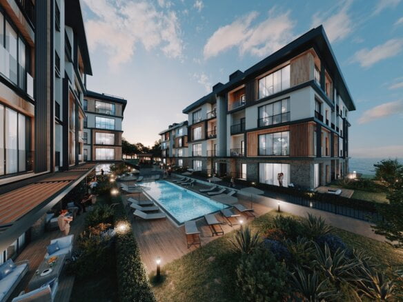 Luxury sea view Istanbul apartments