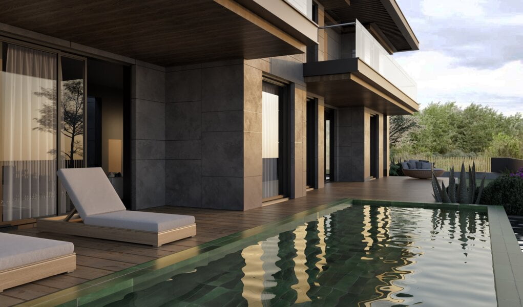 Bodrum seafront luxury villas for sale