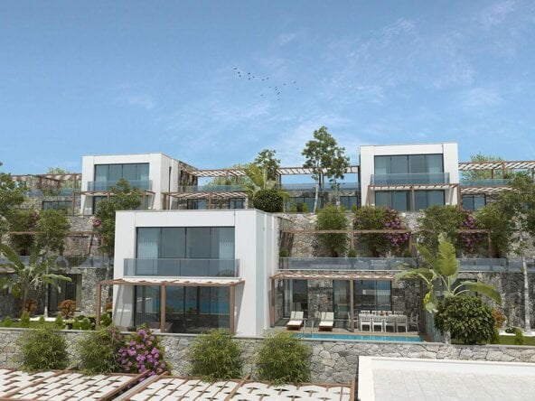 Detached sea view luxury Bodrum villas