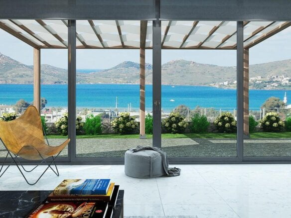 Detached sea view luxury Bodrum villas