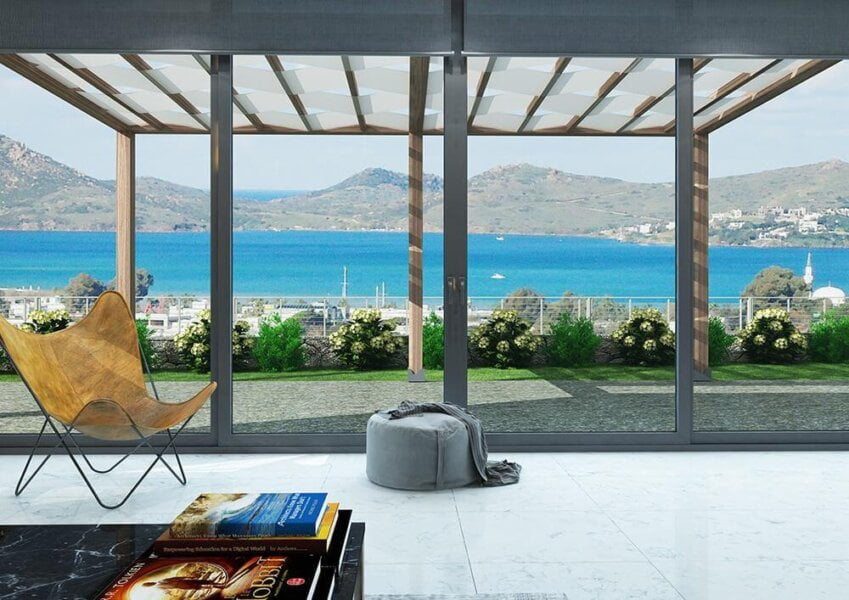 Detached sea view luxury Bodrum villas
