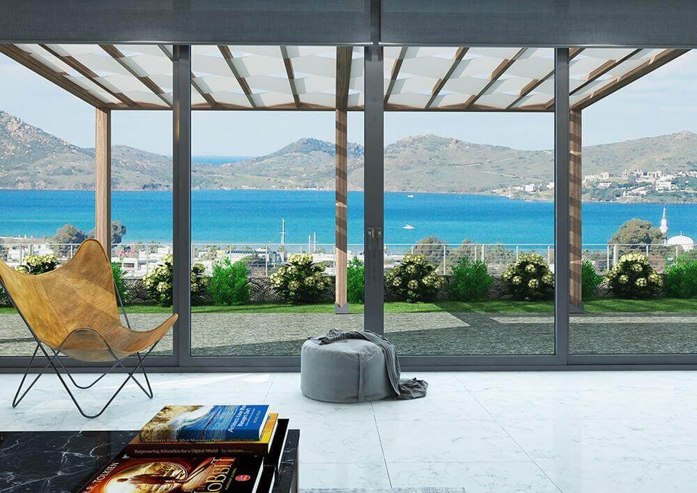 Detached sea view luxury Bodrum villas