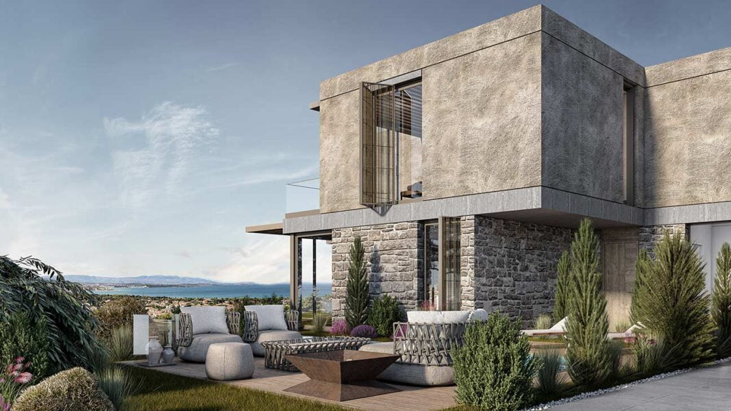 Cesme sea view luxury villas