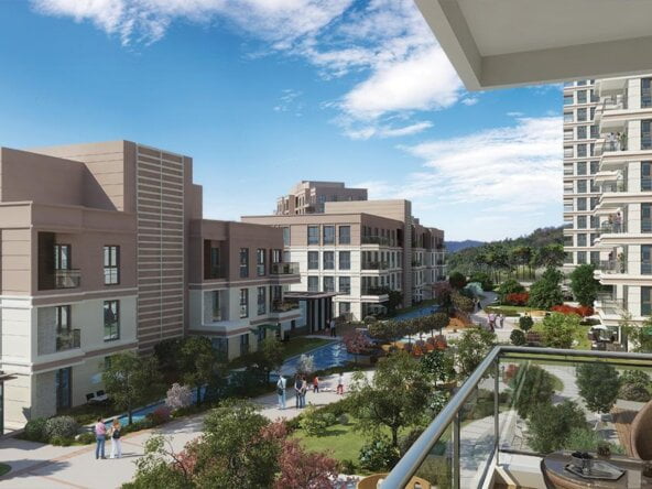 Istanbul luxury nature view apartments