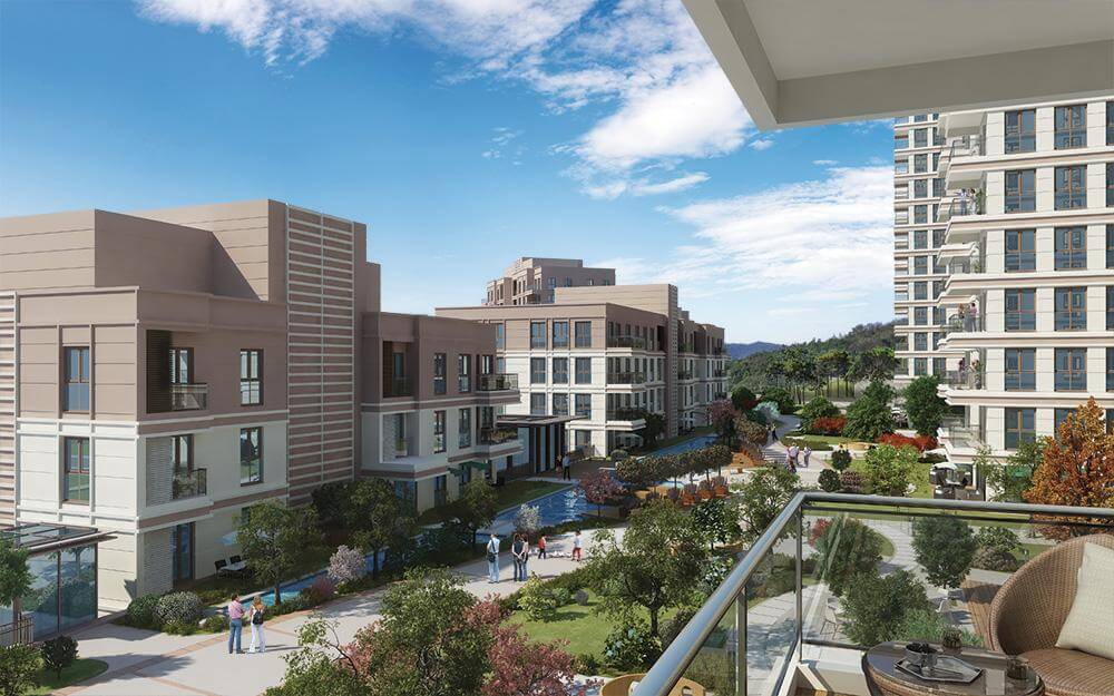 Istanbul luxury nature view apartments