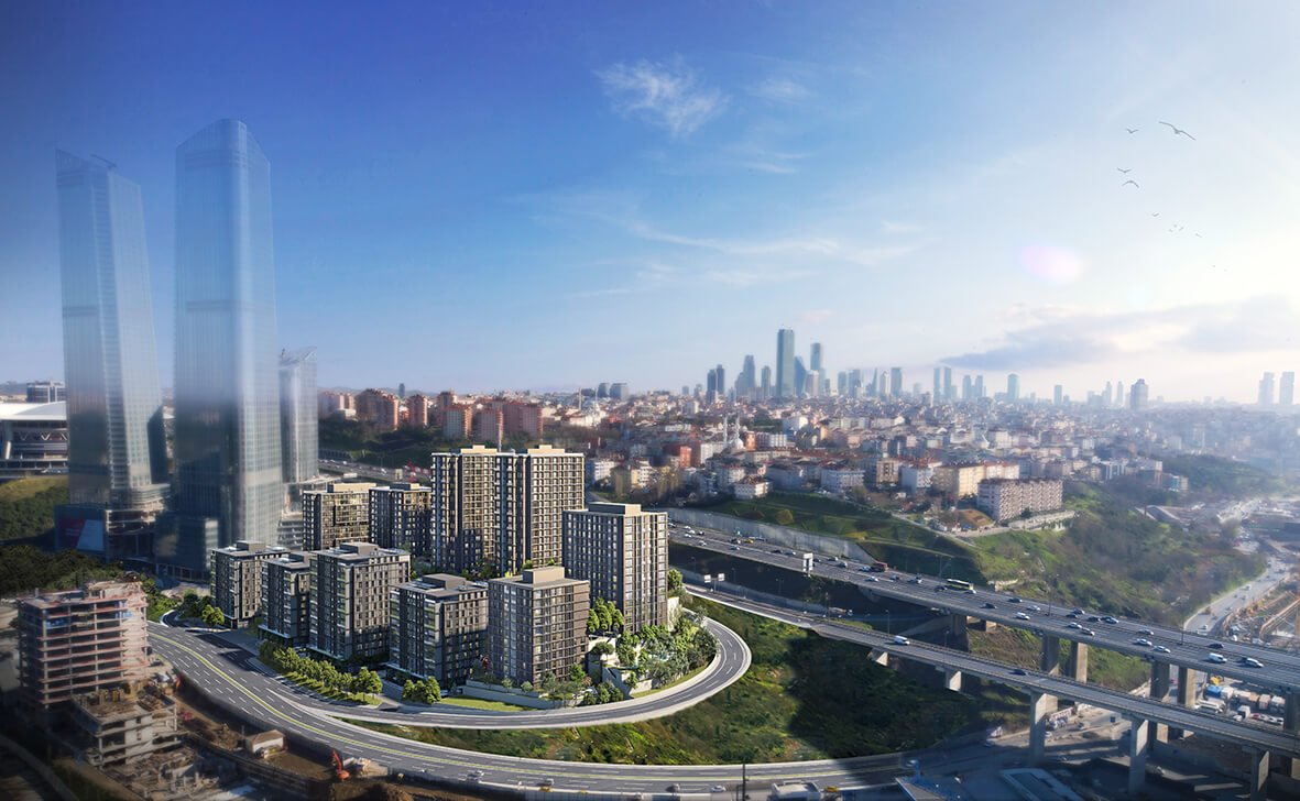 Istanbul Luxus-Investitionswohnungen 3+1