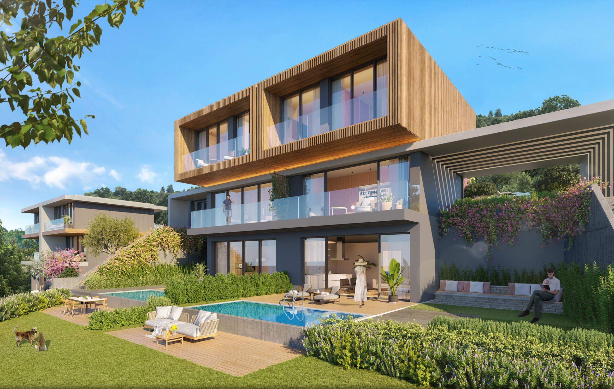 Luxury Bodrum property with sea views
