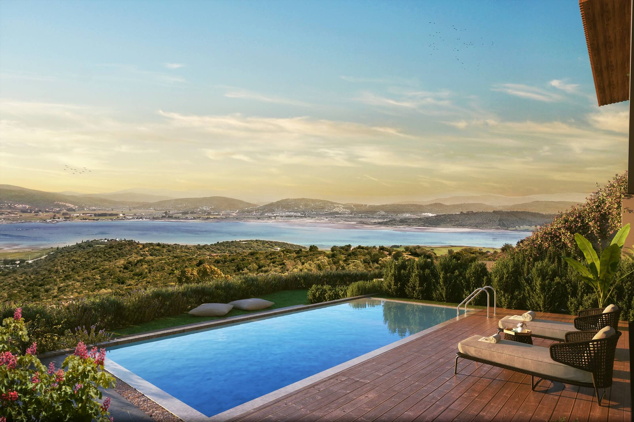 Luxury Bodrum property with sea views