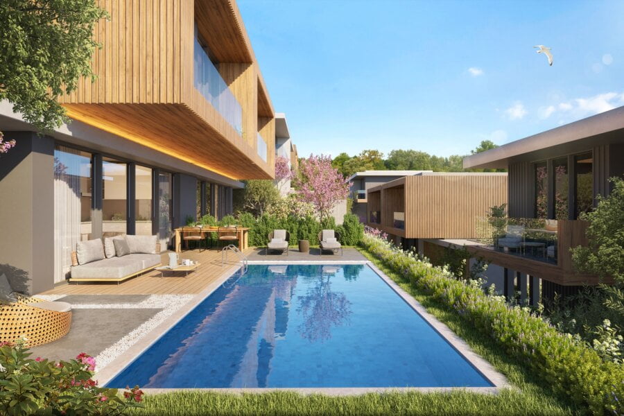 Luxury Bodrum property with sea views