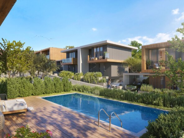 Luxury Bodrum property with sea views