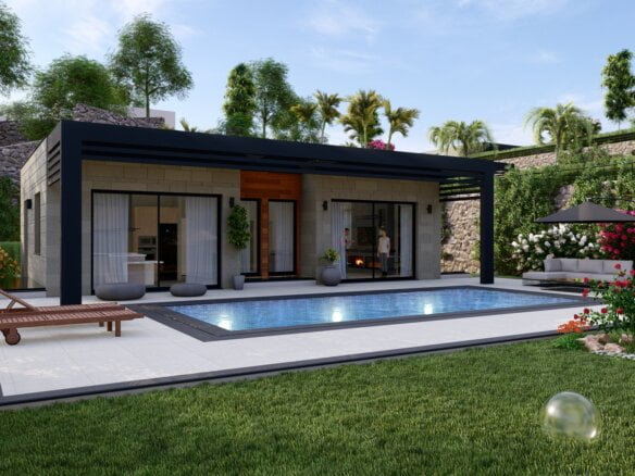 Yalikavak luxury villas with sea views
