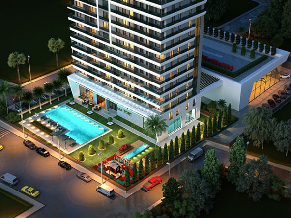 İzmir'de deniz manzaralı lüks daireler