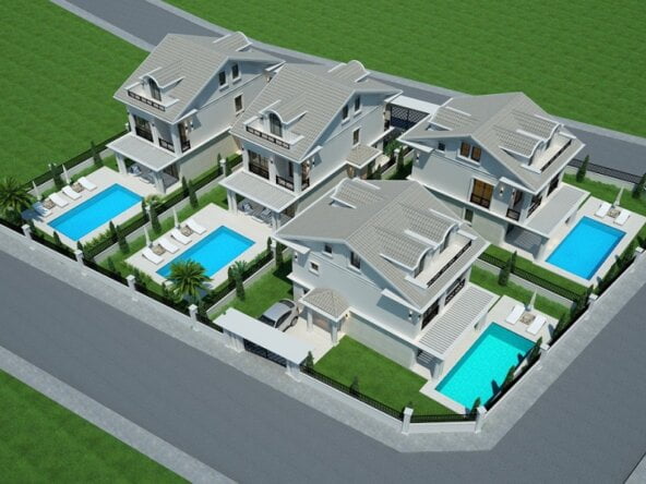 Off-plan luxury villas in Fethiye