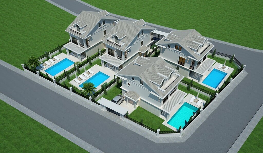 Off-plan luxury villas in Fethiye