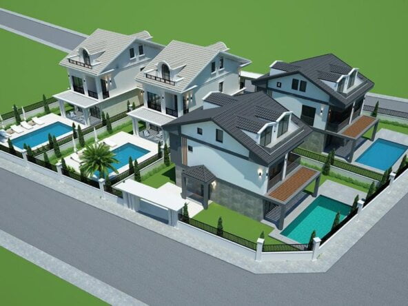 Off-plan luxury villas in Fethiye
