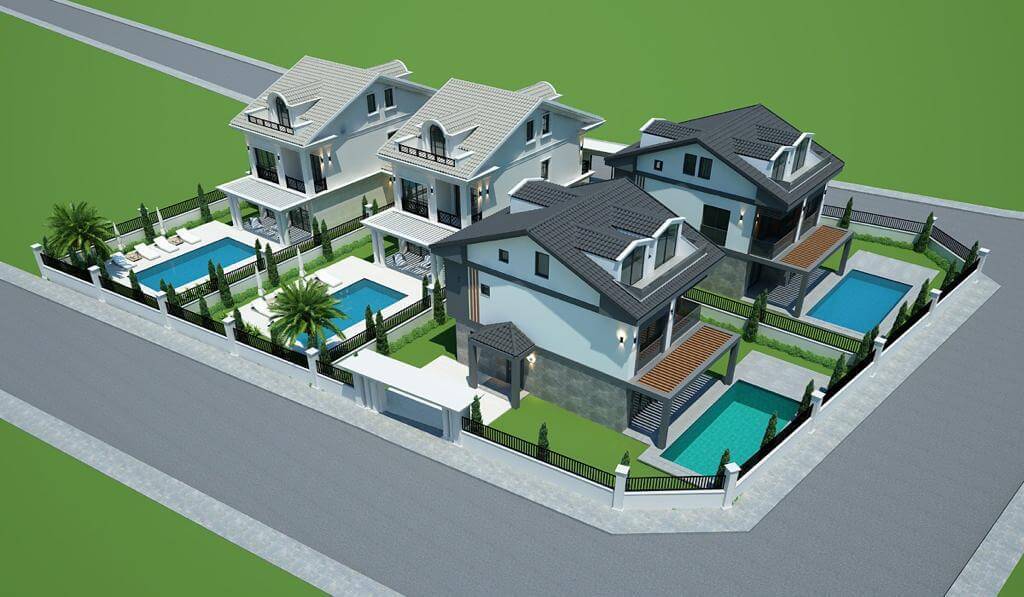 Off-plan luxury villas in Fethiye