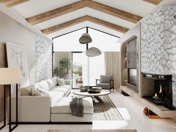 Luxury villas near the beach in Bodrum