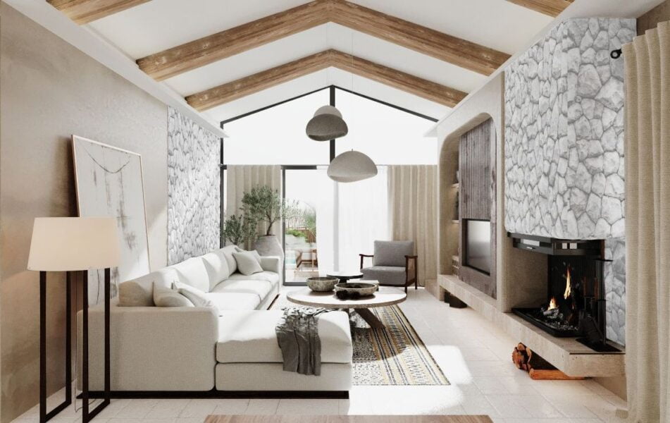 Luxury villas near the beach in Bodrum