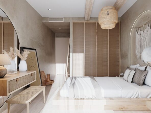 Luxury villas near the beach in Bodrum