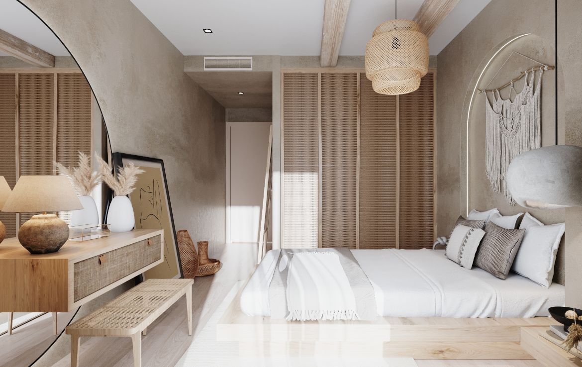 Luxury villas near the beach in Bodrum