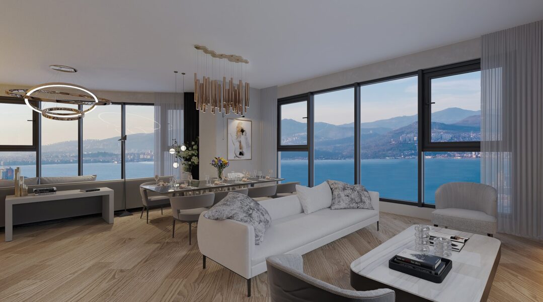 Luxury sea view Izmir real estate