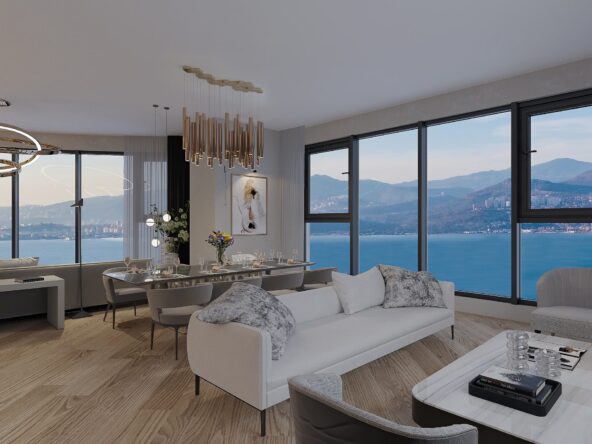 Luxury sea view Izmir real estate