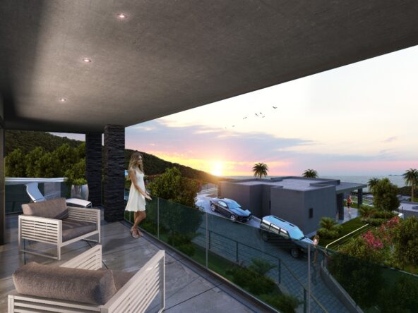 Gundogan luxury sea views villas