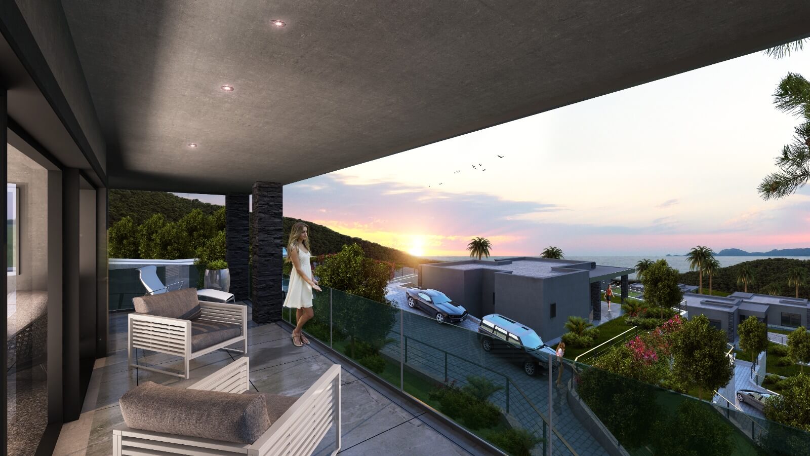 Gundogan luxury sea views villas