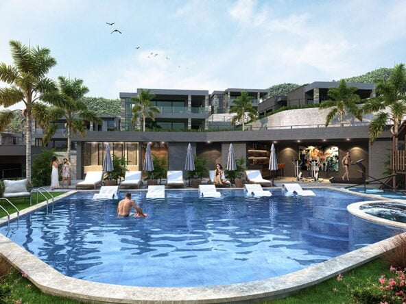 Gundogan luxury sea view villas