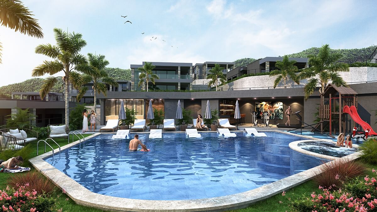 Gundogan luxury sea view villas