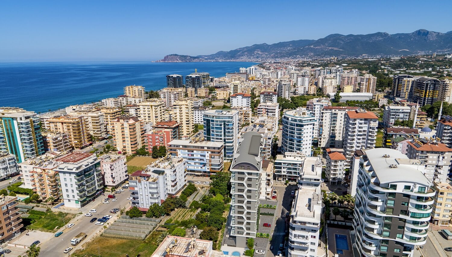 Luxuswohnungen in Alanya in Strandnähe