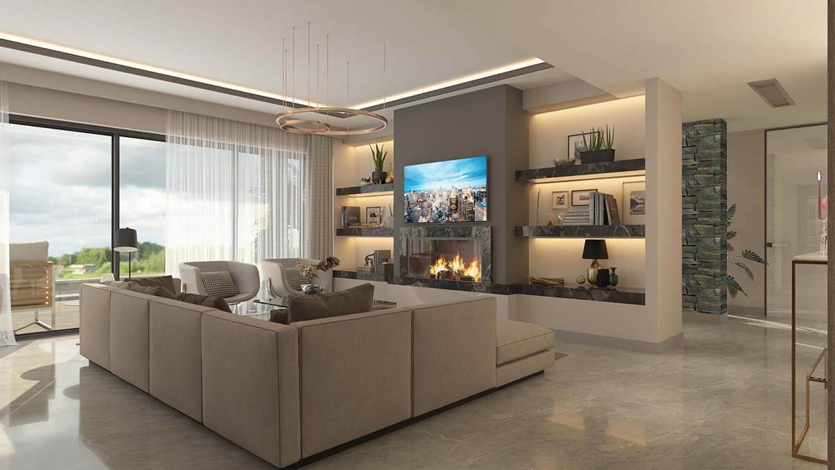 Gundogan luxury sea view villas