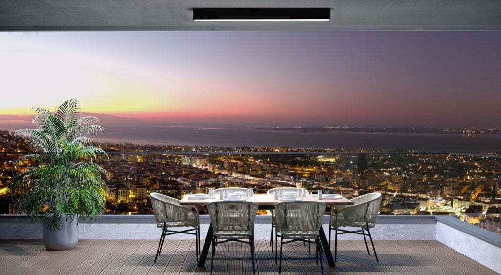 Panoramic Sea View Homes In Izmir - 2+1 2 Panoramic sea view homes In Izmir