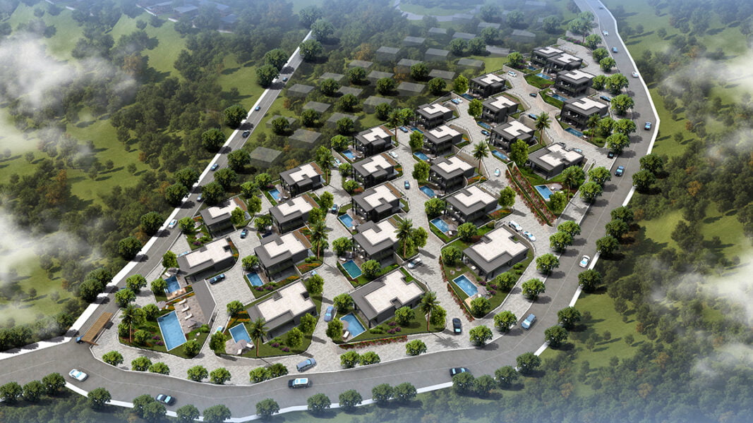 Gundogan luxury sea view villas