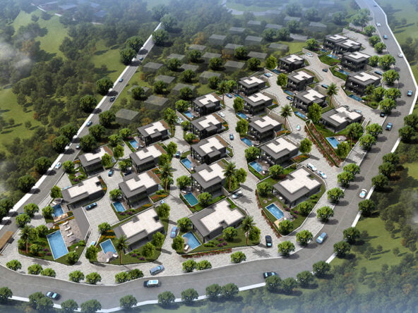 Gundogan luxury sea view villas