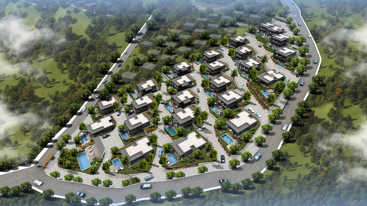 Gundogan luxury sea view villas