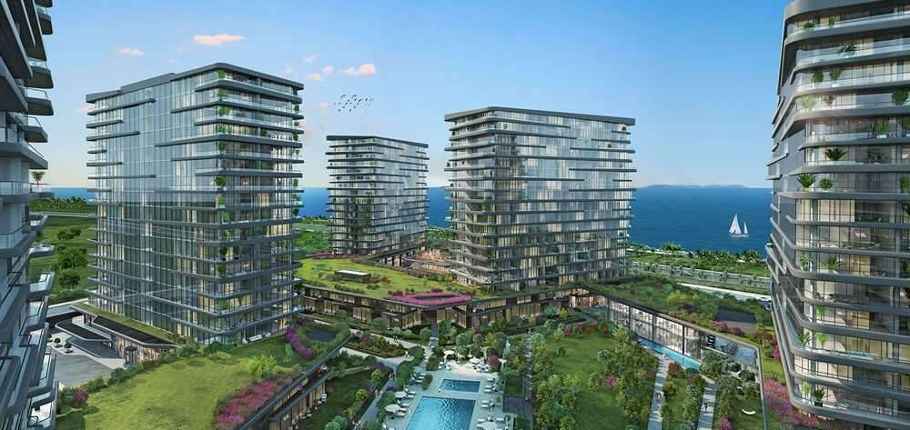 New luxury seafront Istanbul apartments